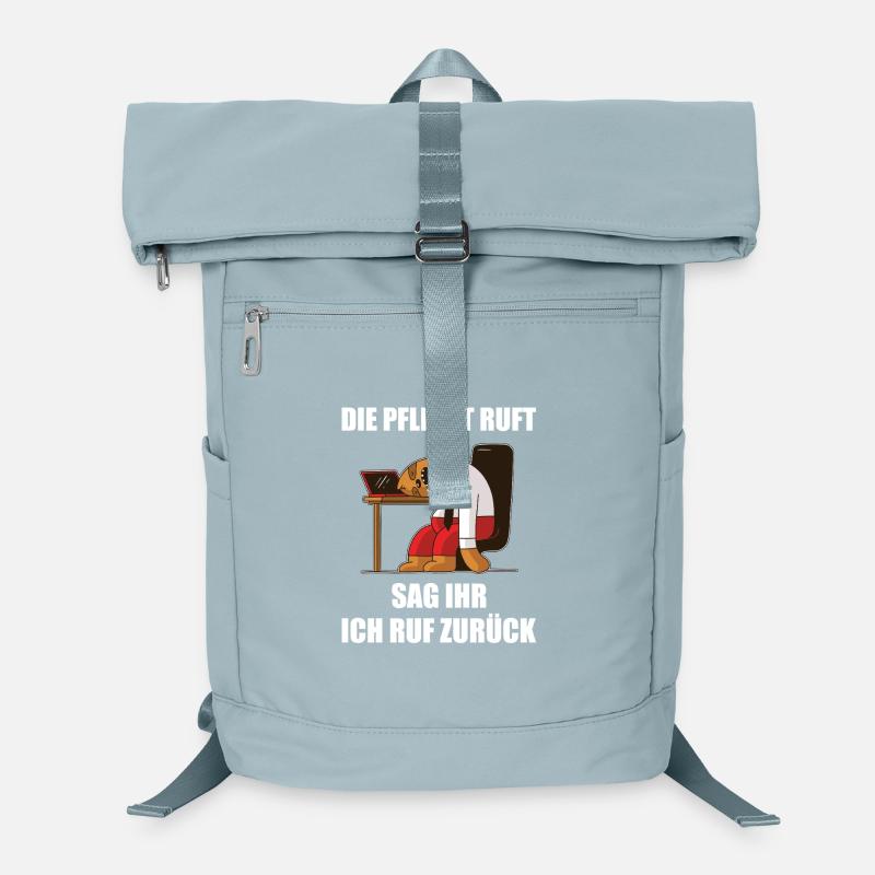Die Pflicht ruft sag ihr ich rufe zurück Laptop-Rucksack 