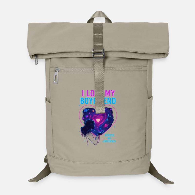 Valentinstag Boyfriend Liebe Laptop-Rucksack 