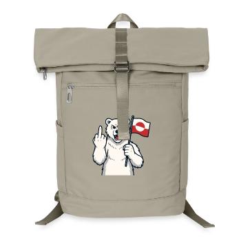 Le Groenland n’est pas à vendre - Sac à dos ordinateur - beige sable - Devant