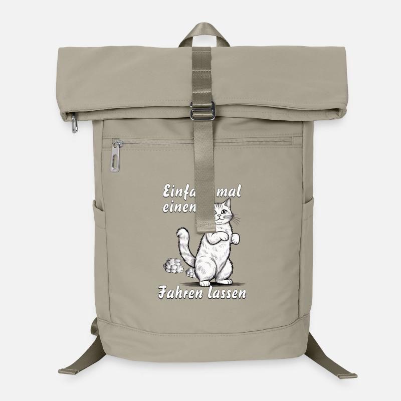 KATZE Einfach einen fahren lassen Laptop-Rucksack 