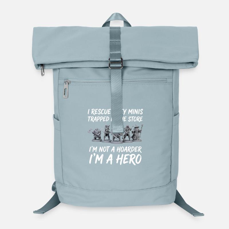 Ich bin kein Messie, ich bin ein Held Laptop-Rucksack 