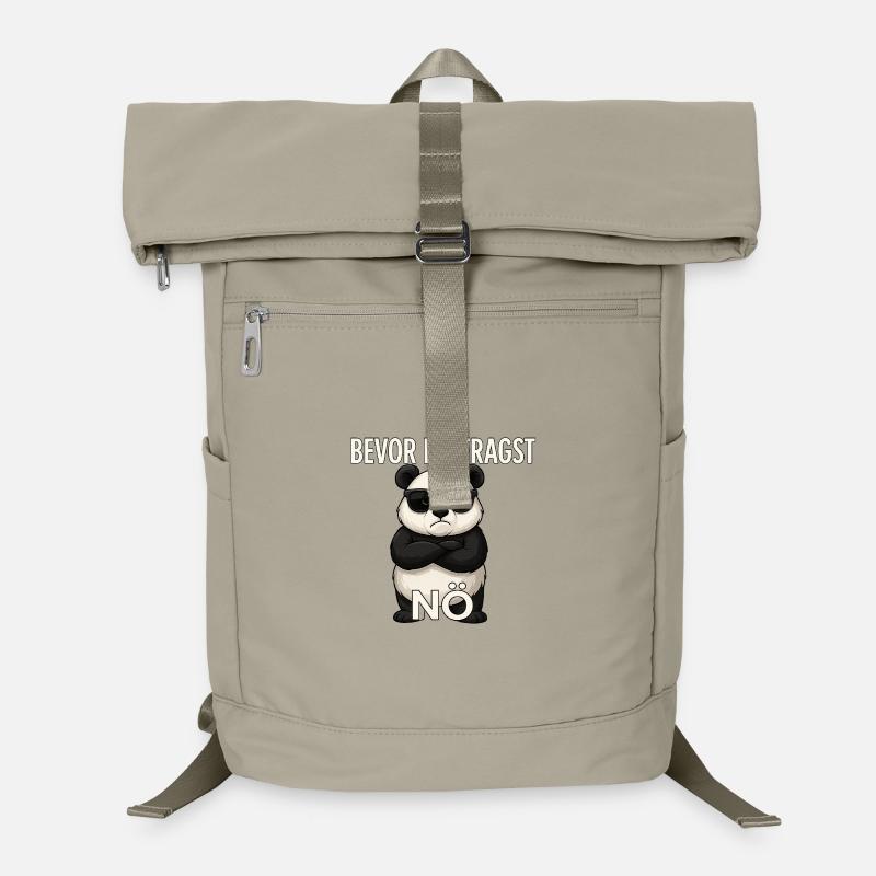 Avant de demander : Nope - T-shirt Panda drôle Sac à dos ordinateur