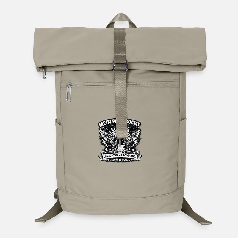 My Daddy Rocks – Rockvater Shirt Laptop Backpack