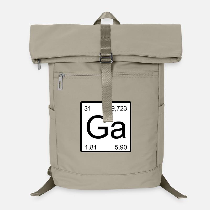Gallium Symbol Periodensystem Laptop-Rucksack 