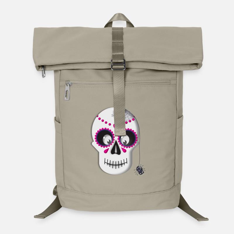 Crâne de sucre Sac à dos ordinateur