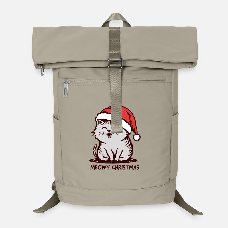 Noël miaou Sac à dos ordinateur