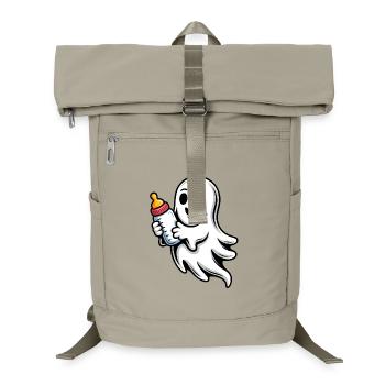 Little Ghost with Vial - Laptop Backpack - sand beige - Front