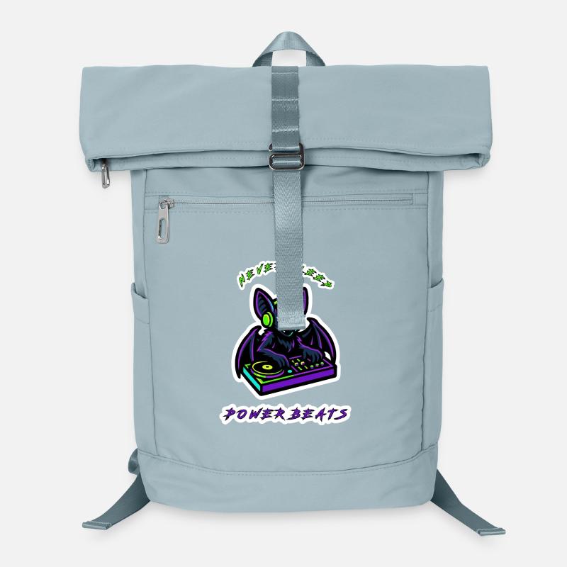 Neon Bat DJ Power Beats Laptop-Rucksack 