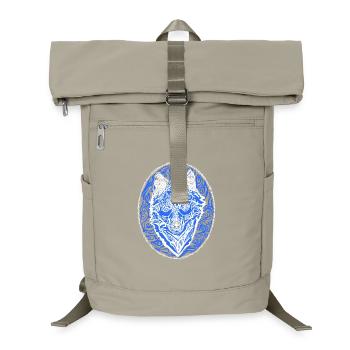 loup - Sac à dos ordinateur - beige sable - Devant