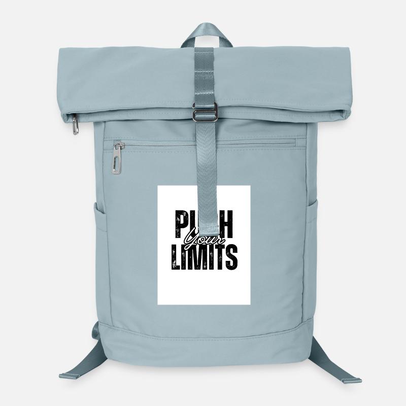 Push Your Limits Motivational Design Laptop Backpack