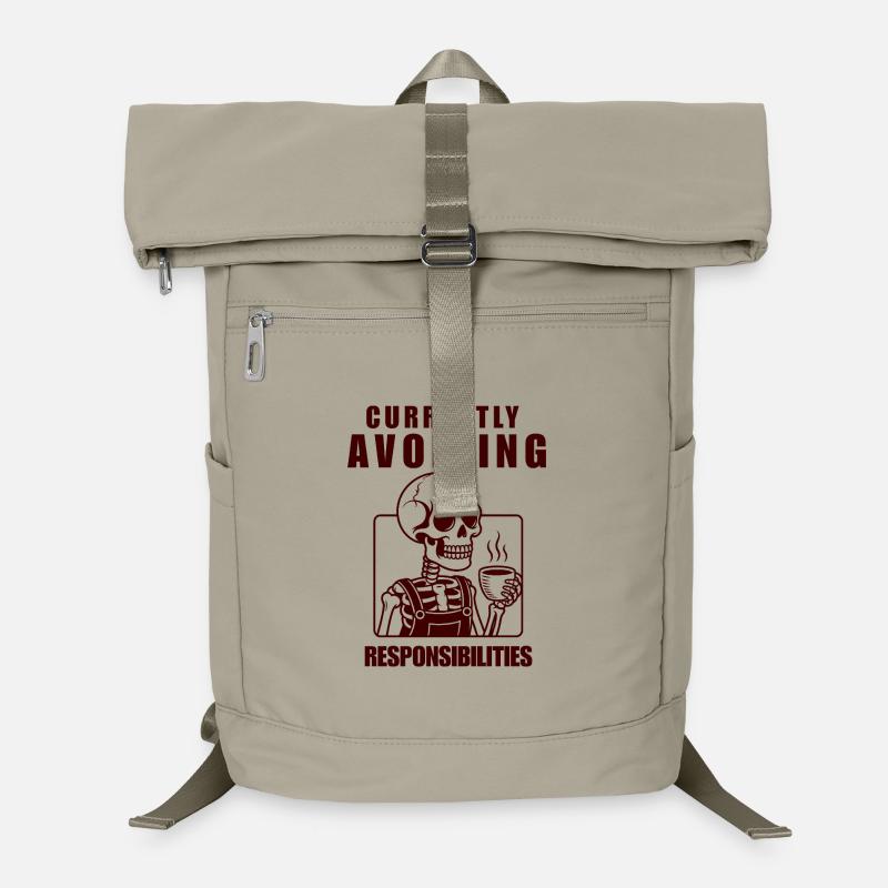 Skeleton Avoiding Responsibilities Design Laptop Backpack
