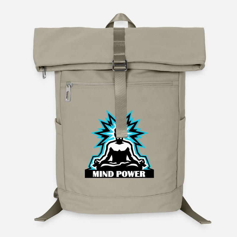Mind Power Meditation Aura Laptop-Rucksack 
