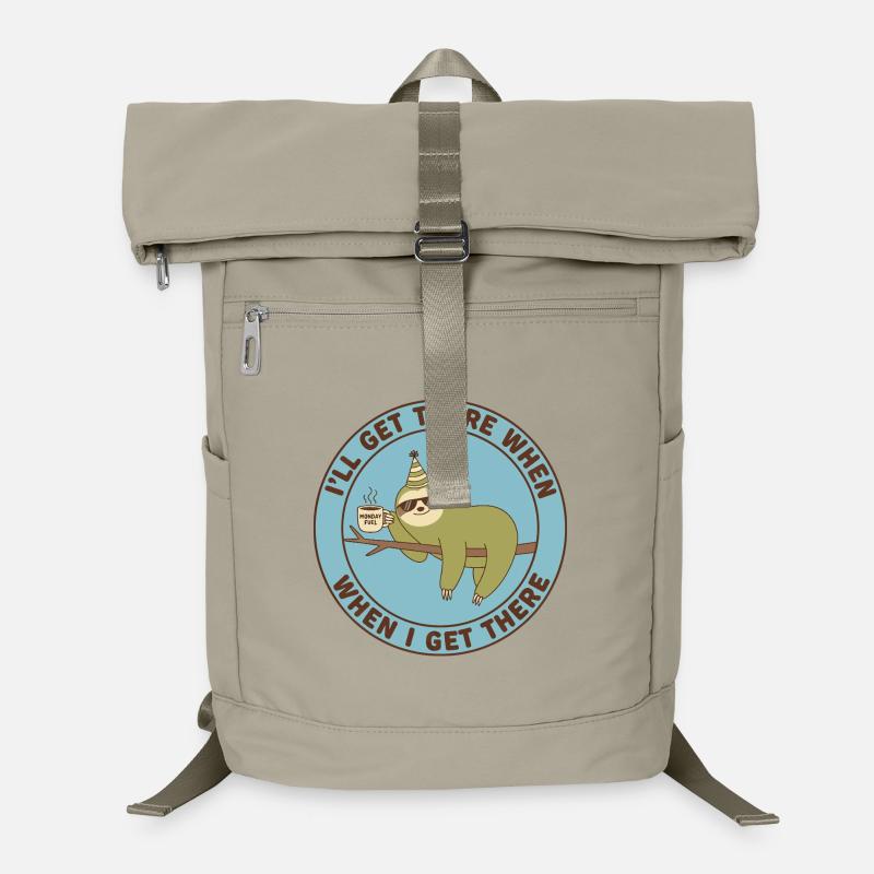 Sloth Monday Fuel Décontracté Sac à dos ordinateur
