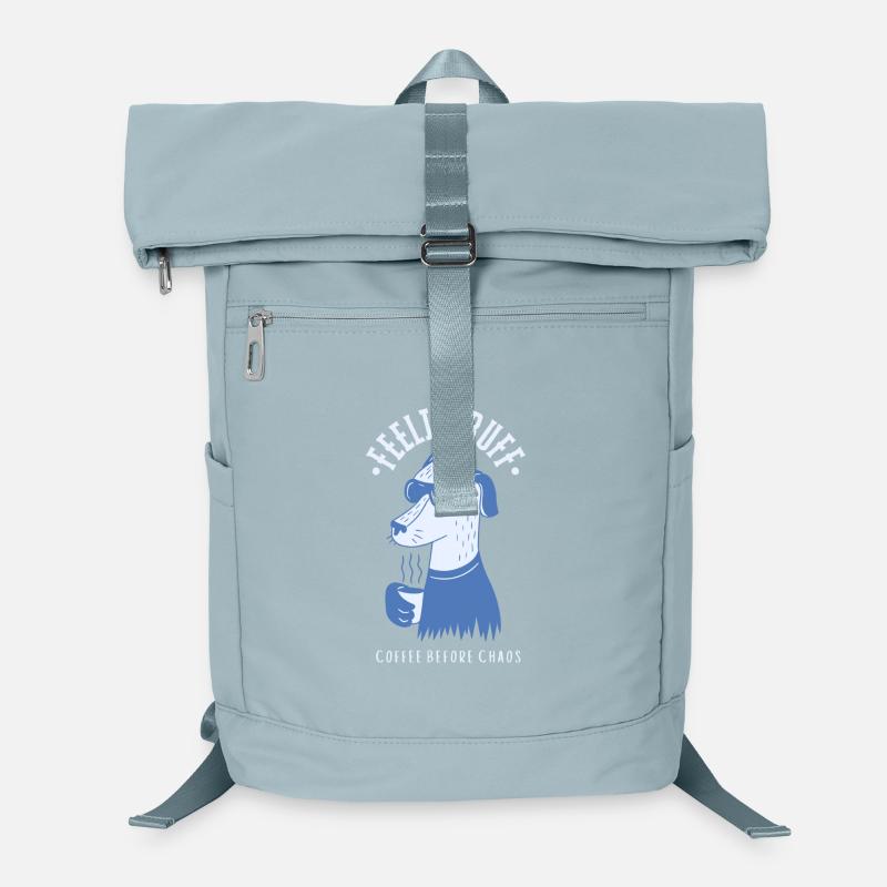 Feelin’ Ruff – Coffee Before Chaos Laptop-Rucksack 