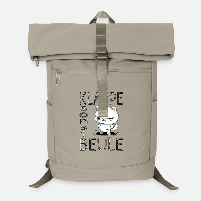 Klappe sonst Beule Laptop-Rucksack 