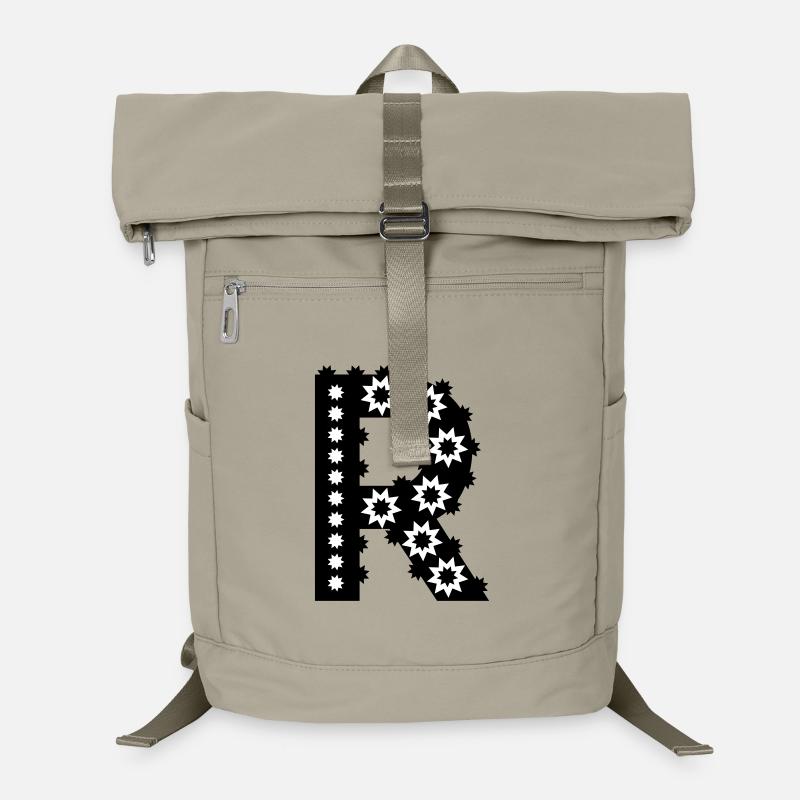 Lettre R Sac à dos ordinateur