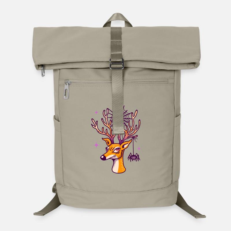 Cerf & araignée Sac à dos ordinateur