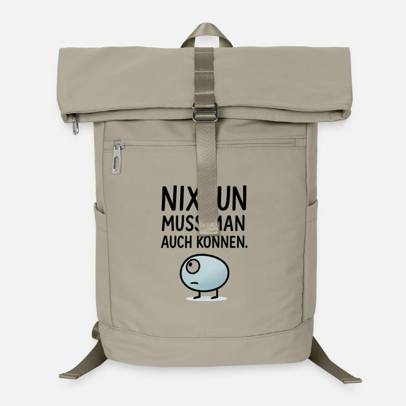Nixtun muss man auch können Laptop-Rucksack 