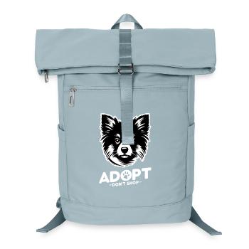 Adopt don't shop 3 (dark) - Laptop Backpack - ice blue - Front