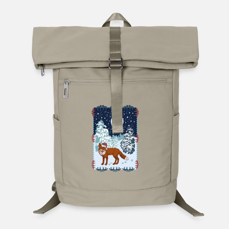 FUCHS IM MONDLICHT Laptop-Rucksack 