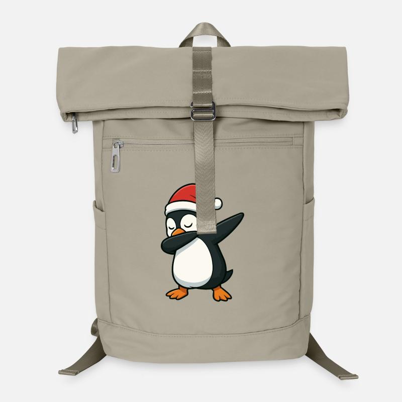 Pinguin Santa Dab Laptop-Rucksack 