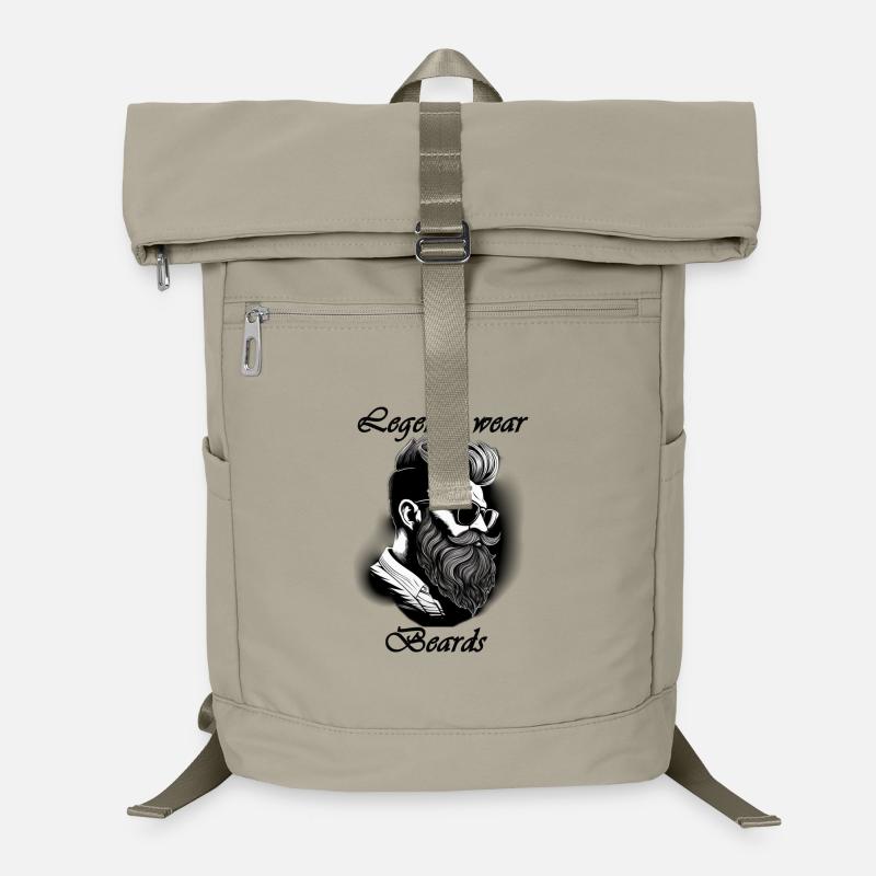 Legends wear beards Laptop-Rucksack 
