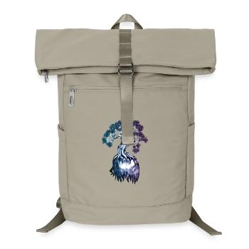 Symbolischer Baum – Innere Stärke Illustration - Laptop-Rucksack  - Sandbeige - Vorne