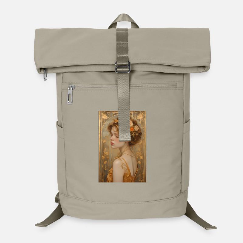 Beauté éternelle – huile sur toile Sac à dos ordinateur