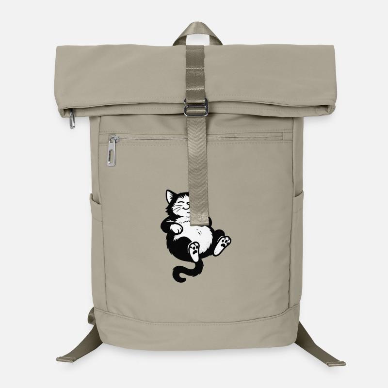 Lazy Cat | Lazy hangover Laptop Backpack