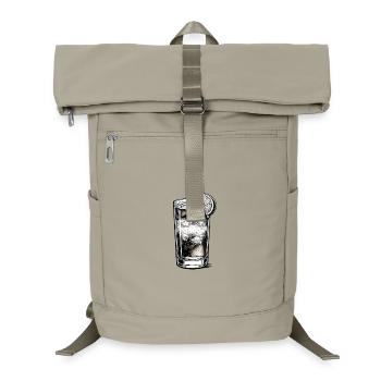 Dunkel und Stürmisch - Laptop-Rucksack  - Sandbeige - Vorne