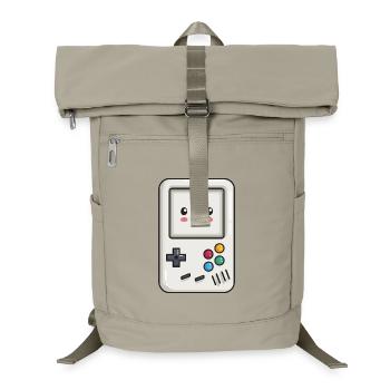 Niedliche Spielkonsole - Laptop-Rucksack  - Sandbeige - Vorne