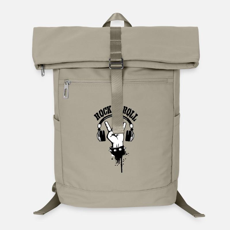 Rock Hand Silhouette Laptop-Rucksack 
