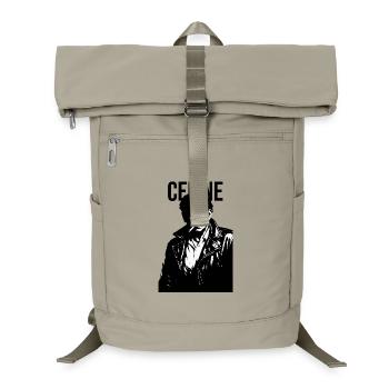 Portrait du rebelle de Louis-Ferdinand Céline Noir - Sac à dos ordinateur - beige sable - Devant