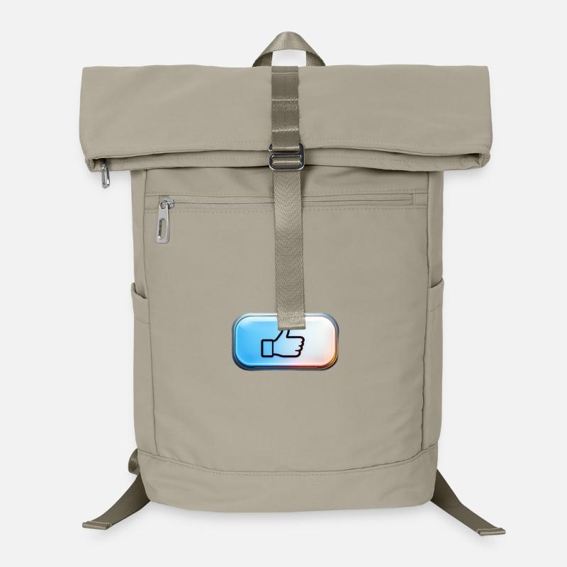Dégradé néon pouce levé Sac à dos ordinateur