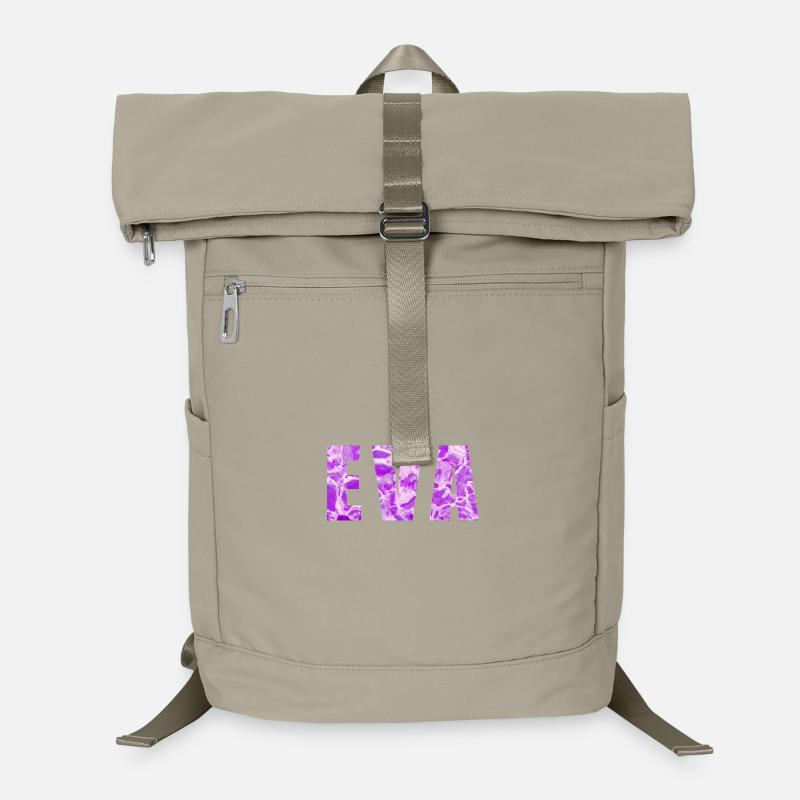 V lila Vortex abstraktes Design Laptop-Rucksack 
