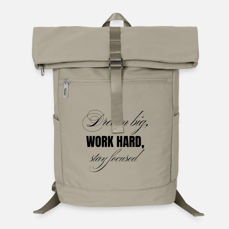 work hard Laptop Backpack