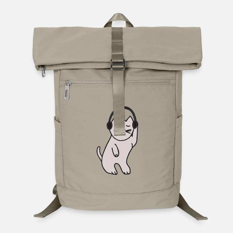 Katze discoqueen Laptop-Rucksack 
