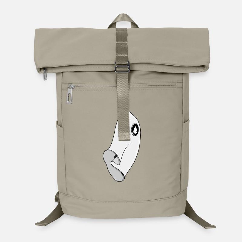 Minimalist Ghost Laptop Backpack
