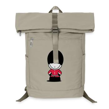königliche Wache in London - Laptop-Rucksack  - Sandbeige - Vorne