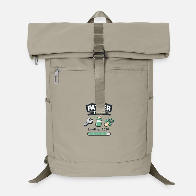 Father To Be Loading 2026 Laptop Backpack