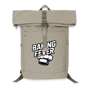 Baking Fever Kitchen Logo - Laptop Backpack - sand beige - Front