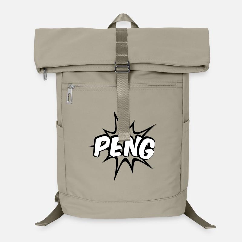 Peng Comic Design Laptop-Rucksack 