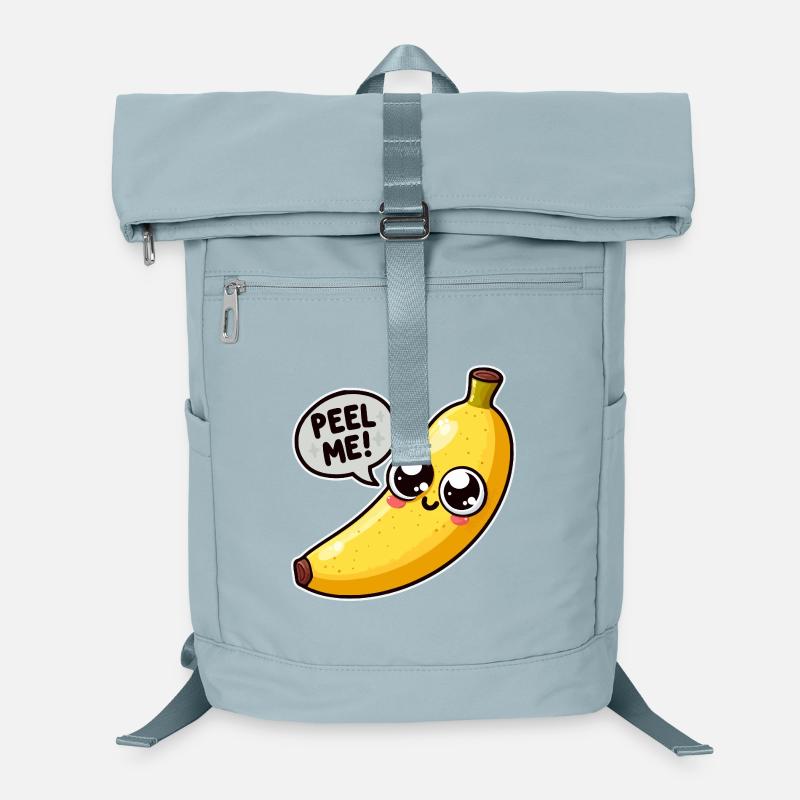Banane Kawaii Peel Me Sac à dos ordinateur
