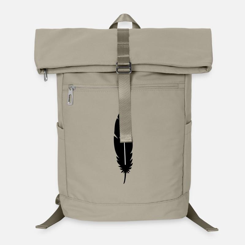 Silhouette de plumes Sac à dos ordinateur