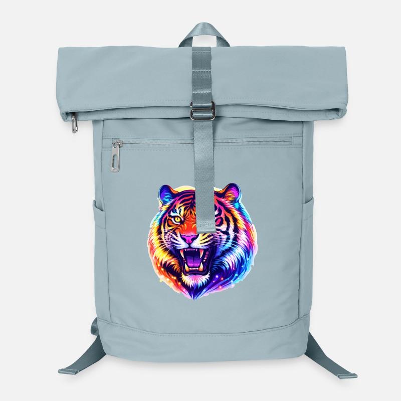 Tiger Kopf Laptop-Rucksack 