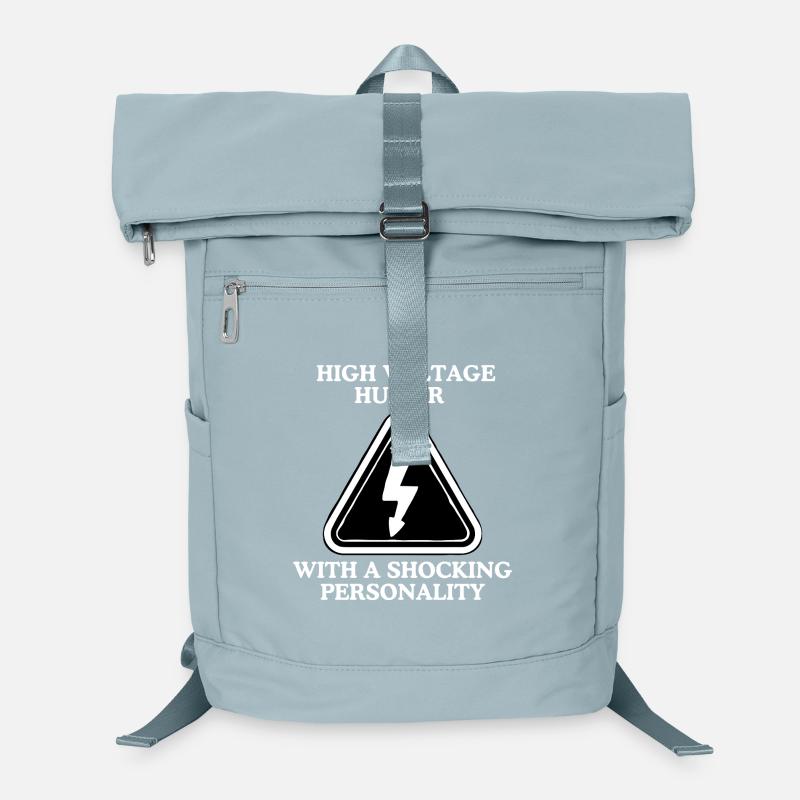 High Voltage Humor Shield Laptop Backpack