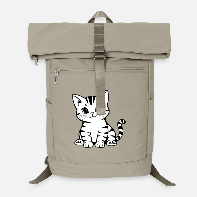 Katze Kätzchen Katzenshirt Katzen T-shirt Geschenk Laptop-Rucksack 