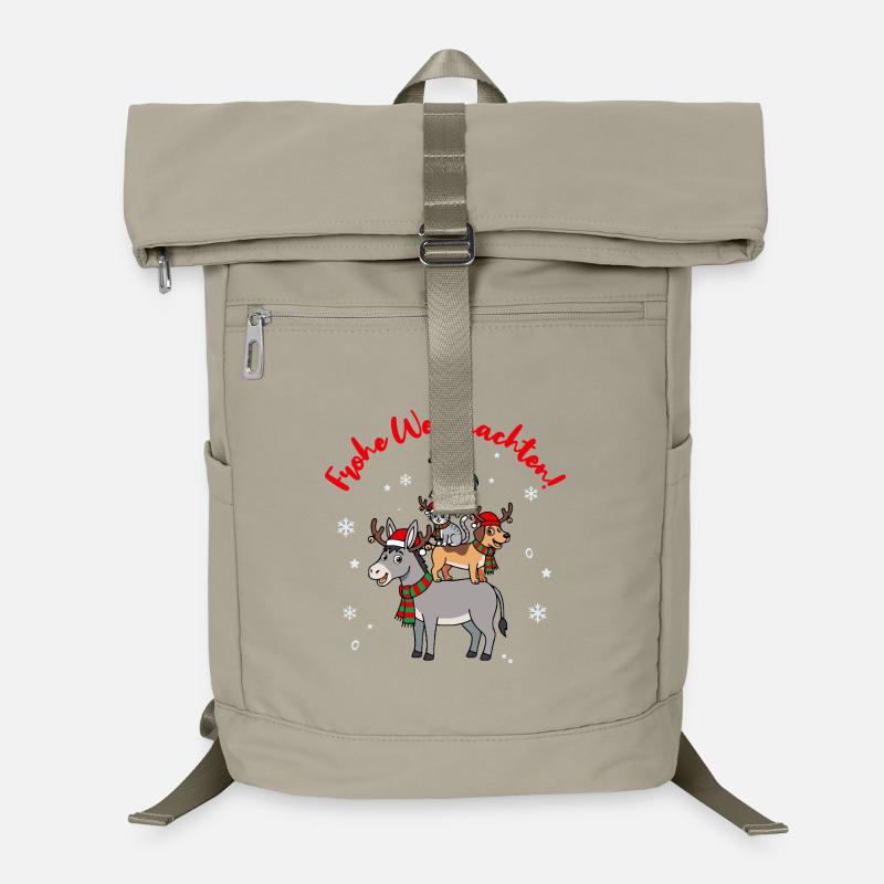 Bremen Town Musicians: Funny Christmas present Laptop Backpack