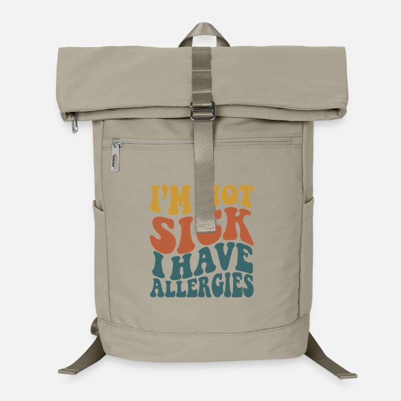 Je ne suis pas malade, j’ai des allergies - saison des allergies Sac à dos ordinateur