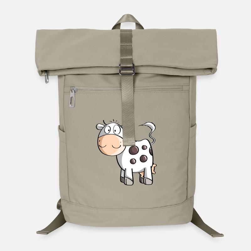 Funny Dotted Cow - Cows - Comic - Kids Laptop Backpack